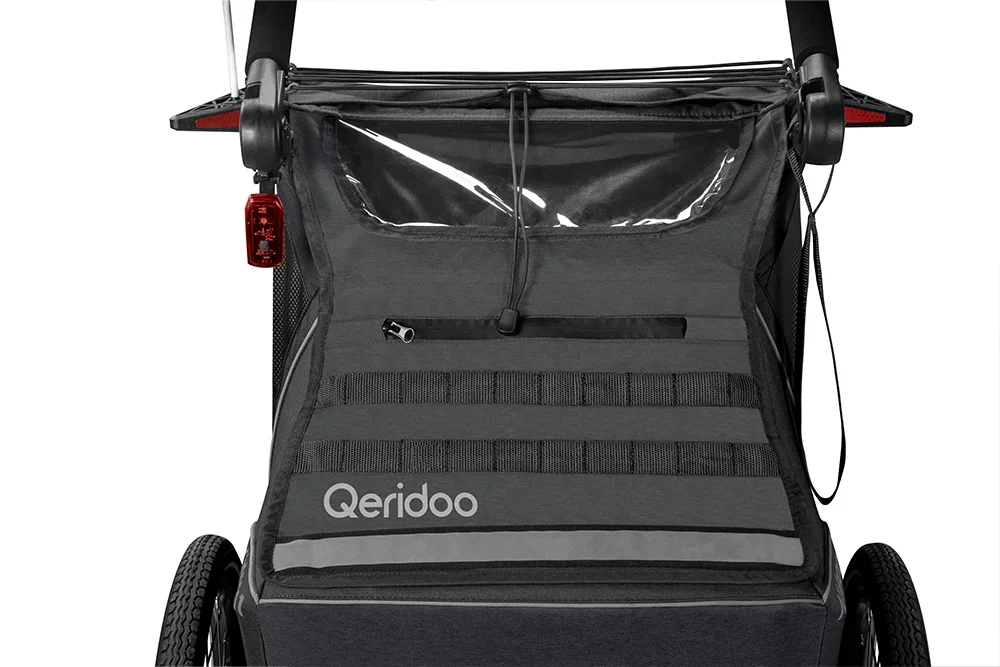 Qeridoo Kidgoo 2 Kinderanhänger Zweisitzer