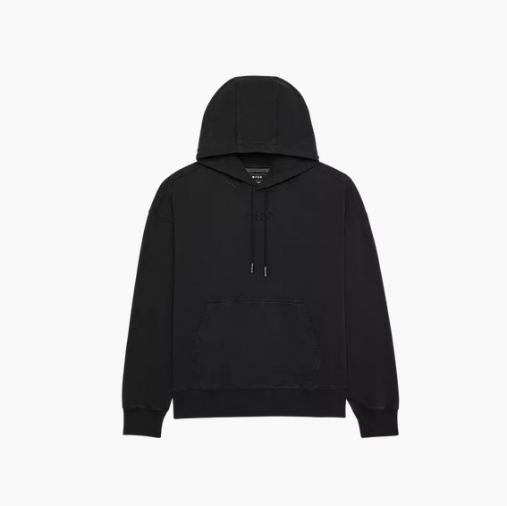 Fox Hoody Wordmark Oversized Herren Schwarz