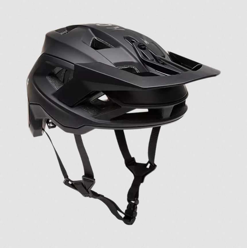 Fox Speedframe Solid Helm Schwarz