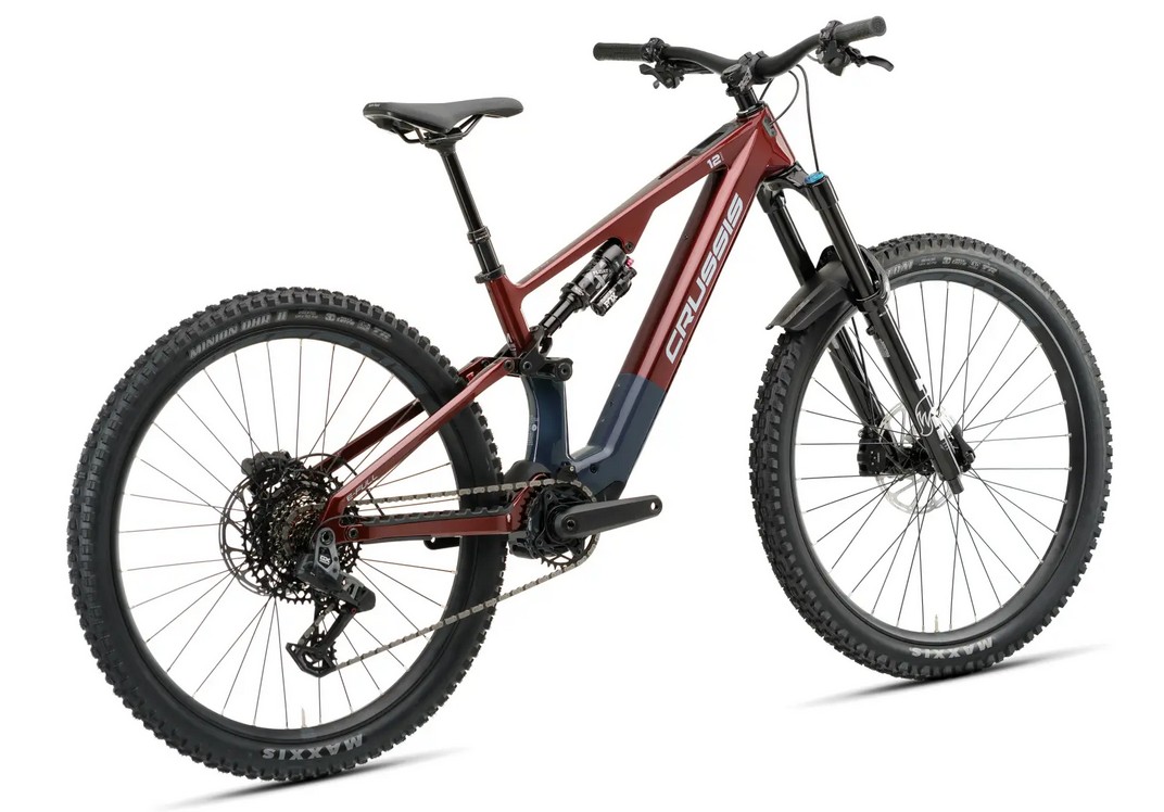 Crussis e-Full 12.11 800 Wh Avinox M2S Rot Grau