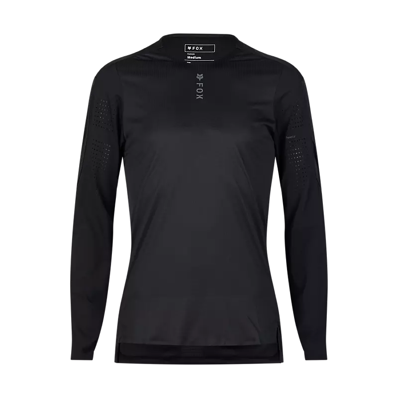 Fox Langärmliges Jersey Flexair Pro Schwarz