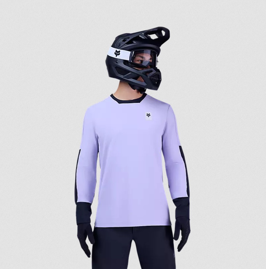 Fox Jersey Defend Thermal Flieder
