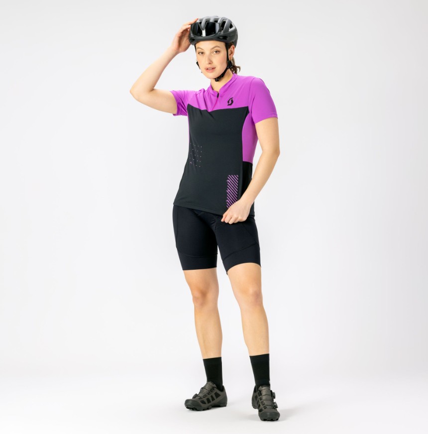 Scott Trail Vertic Shirt Damen Liquid Purple