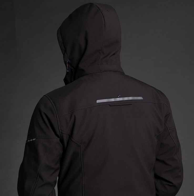 LS2 Bolton Roller Motorrad Jacke Schwarz
