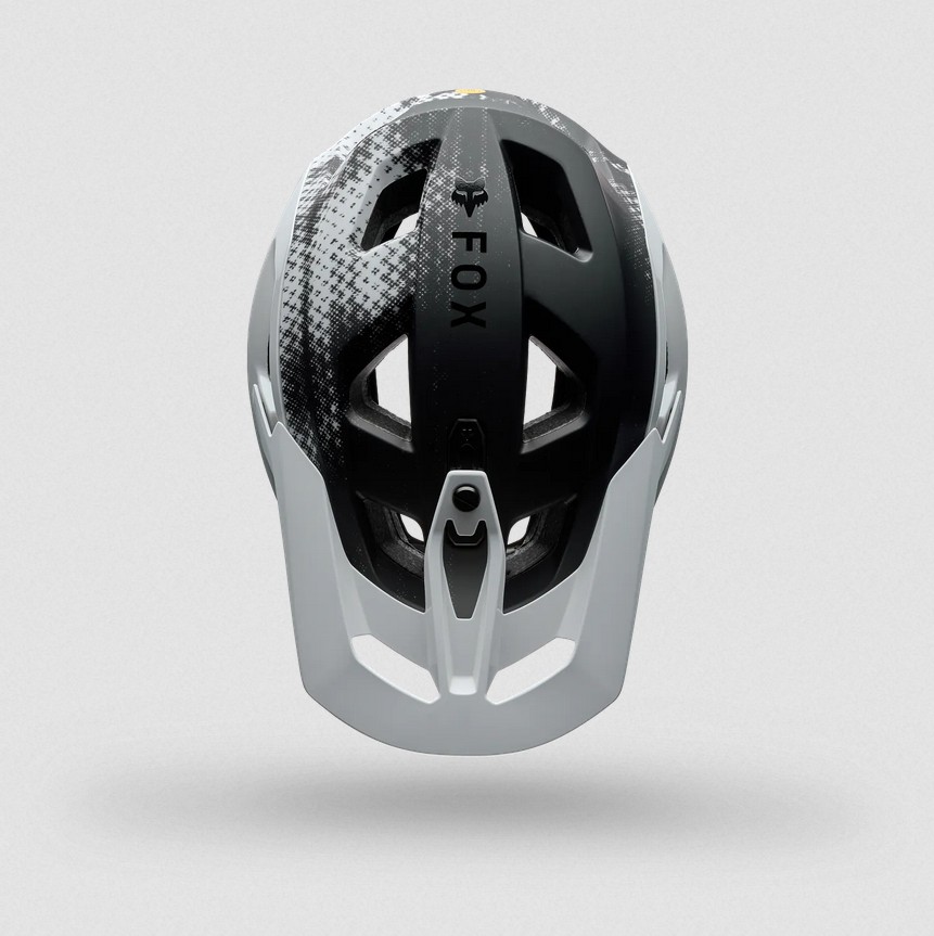 Fox Speedframe Pro Sense Helm Weiß