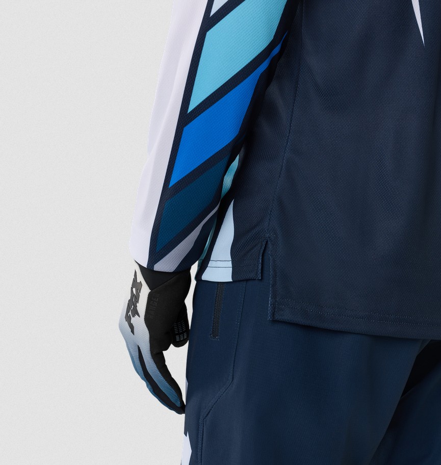 Fox Ranger Langarm Jersey Foundry Mitternachtsblau