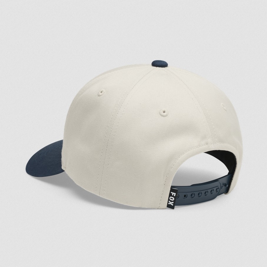 Fox Head Subframe Snapback Hat Kreideweiß