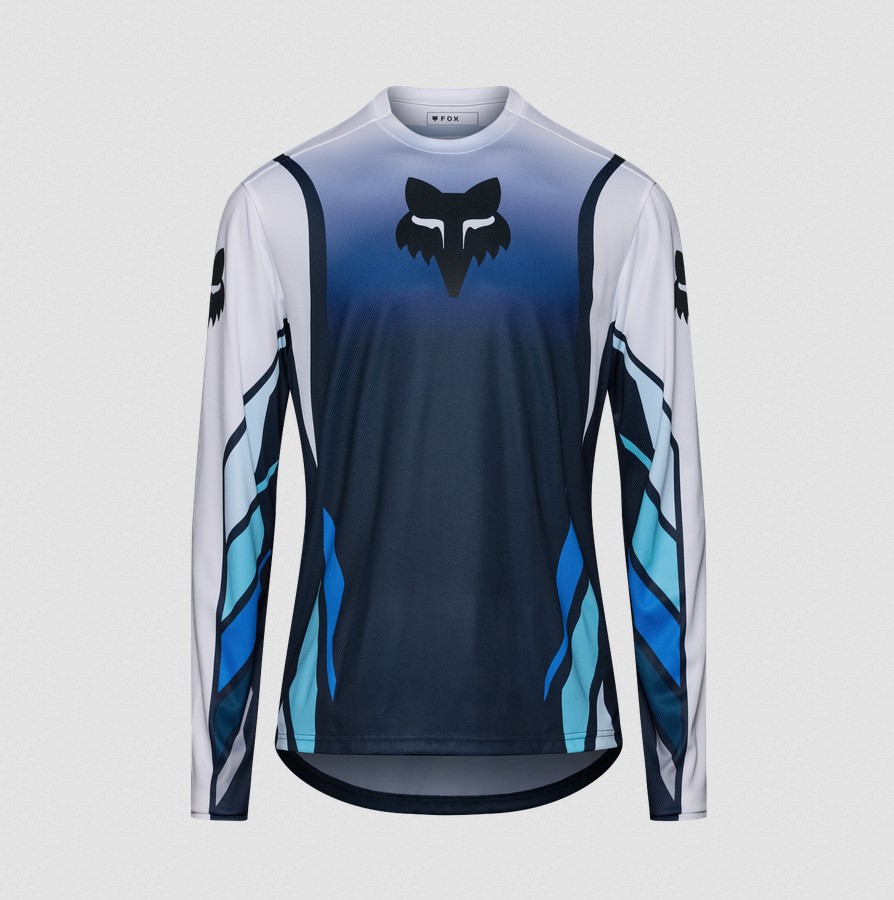 Fox Ranger Langarm Jersey Foundry Mitternachtsblau