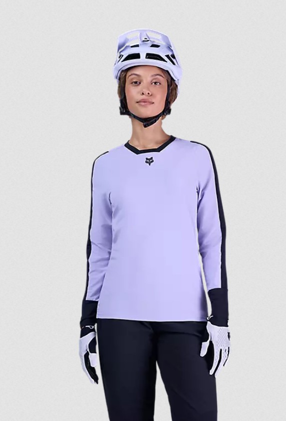 Fox Jersey Defend Thermal Damen Flieder