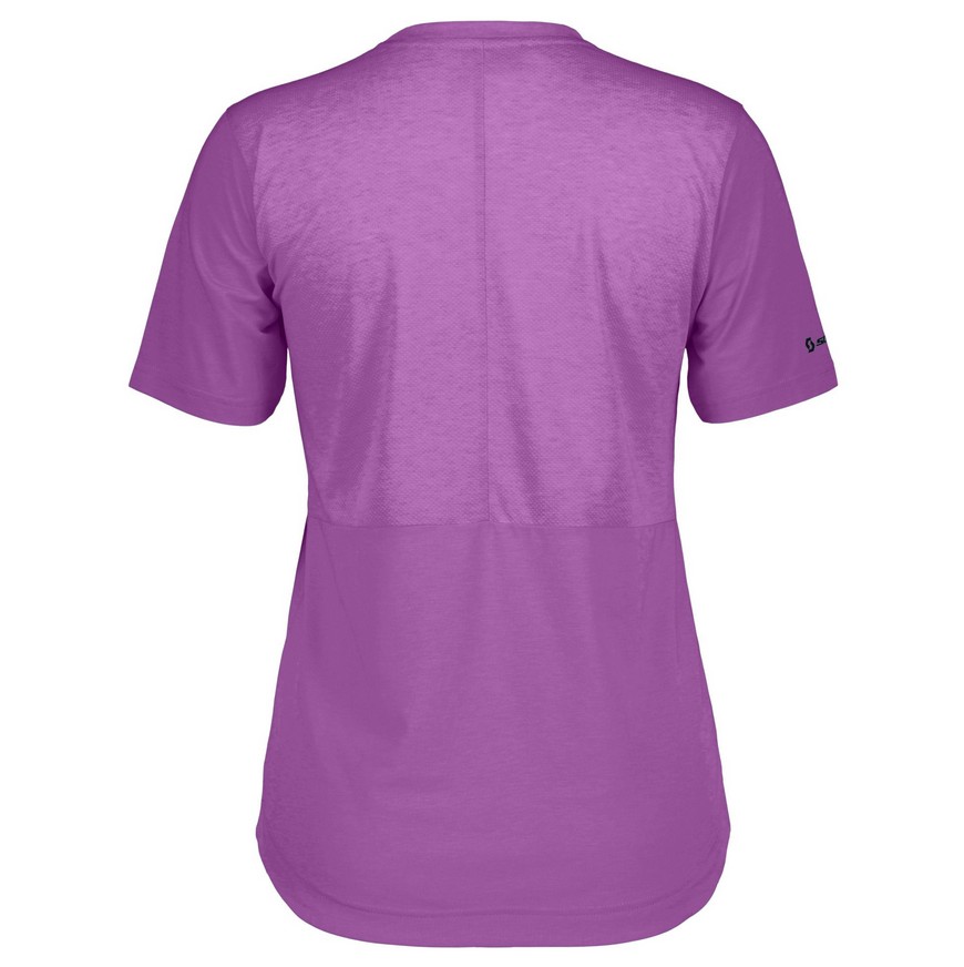 Scott Trail Vertic DRI Kurzarmshirt Liquid Purple
