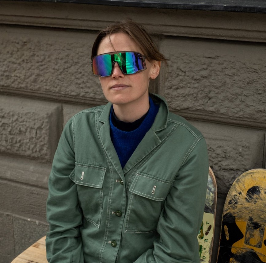 CHPO Henrik Grey Rainbow Mirror Fahrradbrille