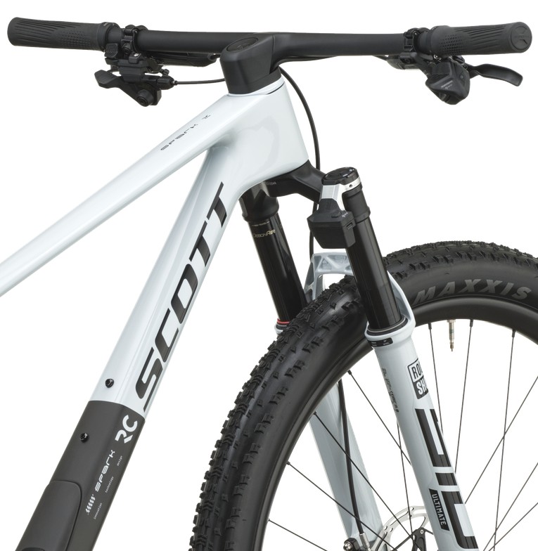 Scott Spark RC World Cup Cumulus White Carbon Blk