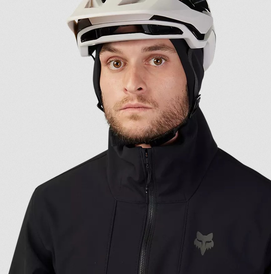 Fox Kapuzenjacke Hoodie Ranger Fire Schwarz
