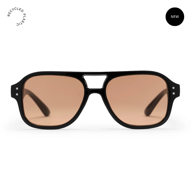 CHPO Cocas Black - Light Orange Mirror