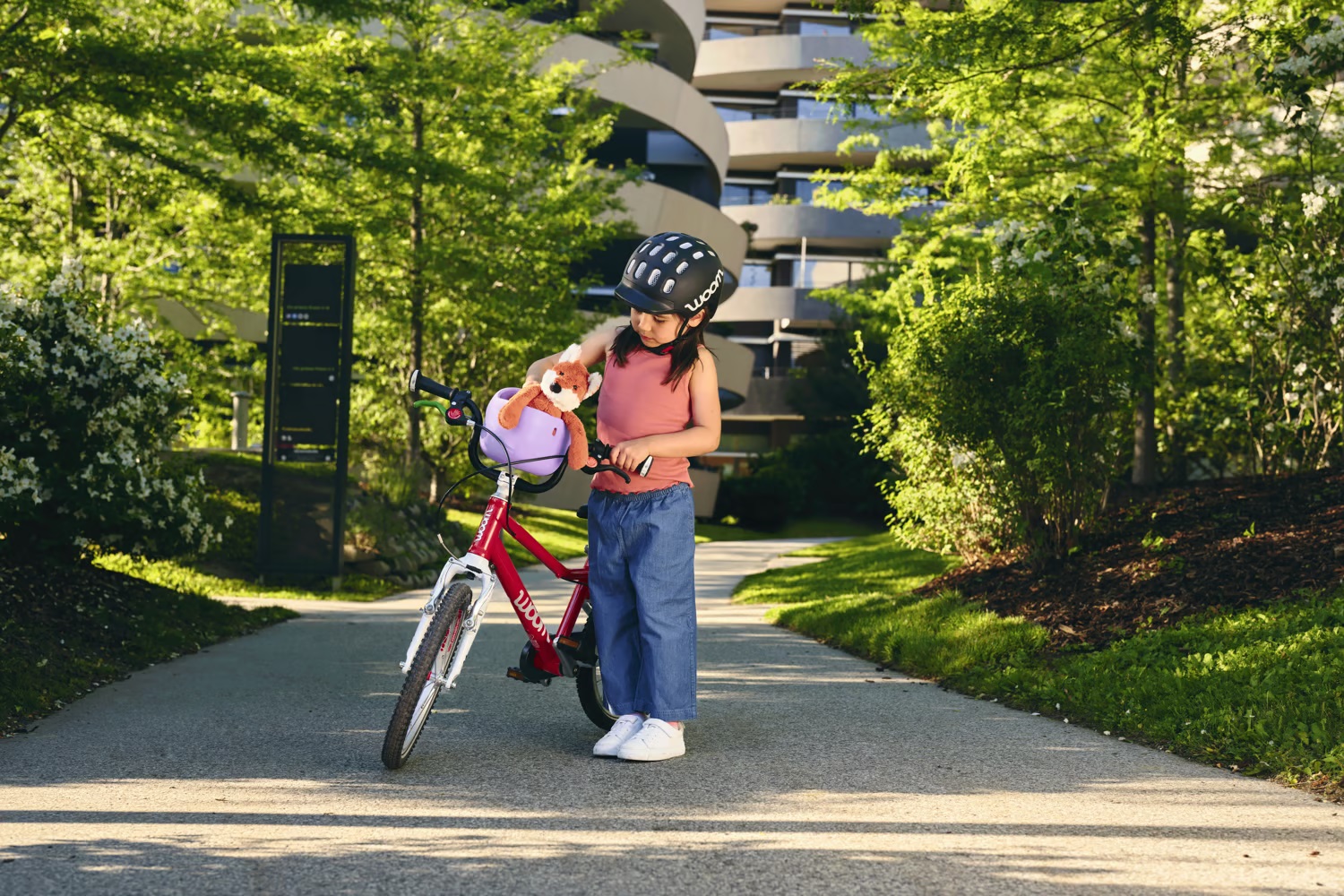 Woom POP Kinderfahrradkorb Tasche