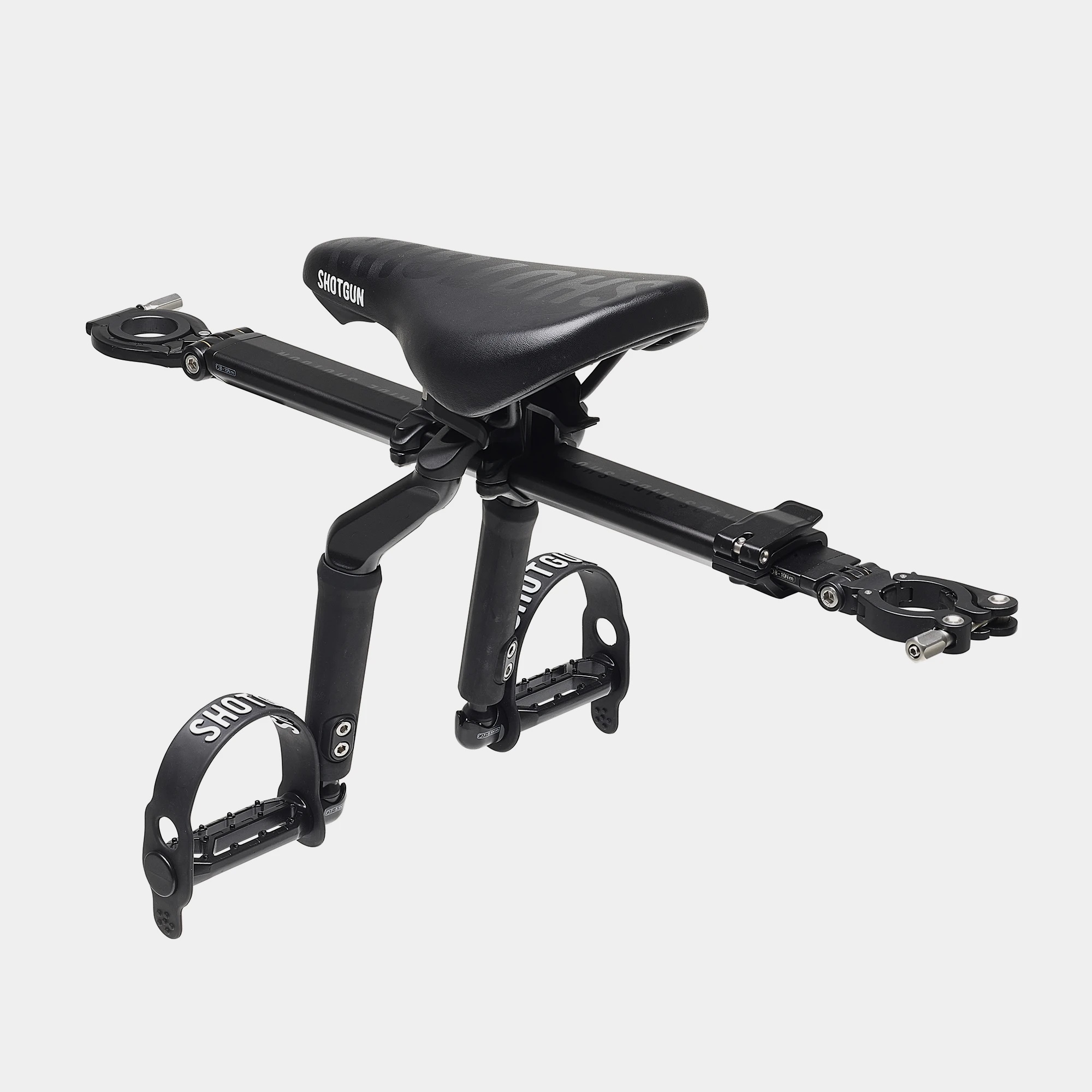 Kids Ride Shotgun Pro MTB Front Kindersitz, black