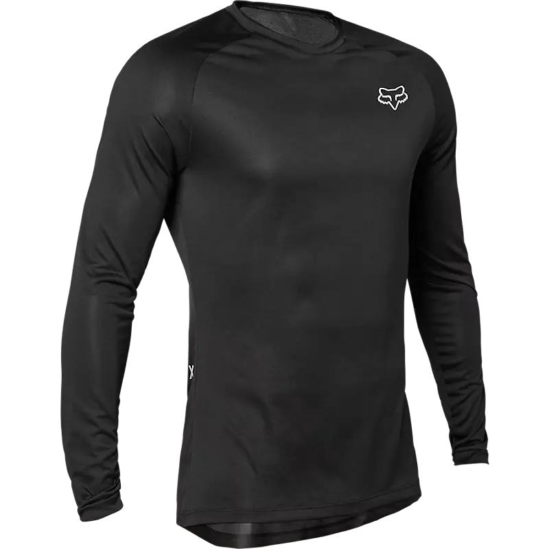 Fox Langärmliges Baselayer Tecbase Schwarz