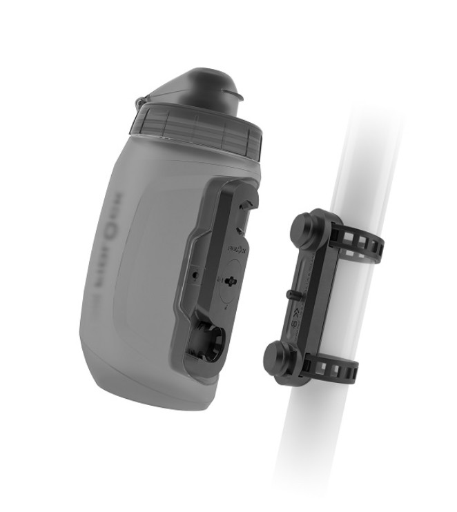 Fidlock Twist Bottle 450 + Uni Base Smoke