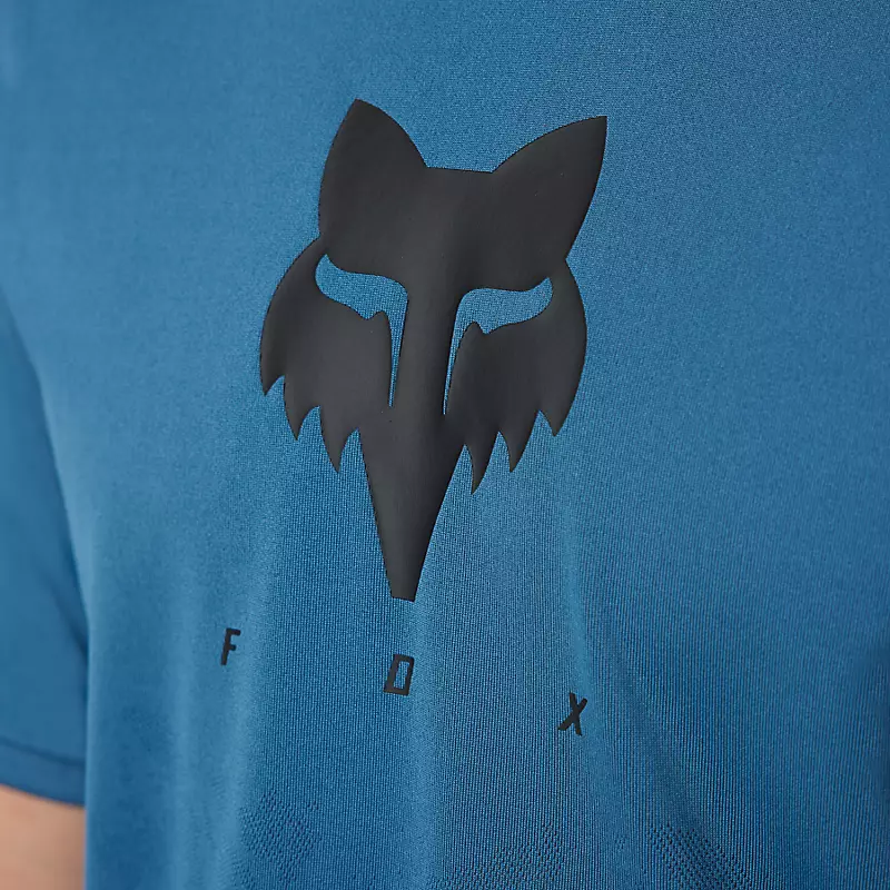 Fox Kurzärmliges Jersey Ranger TruDri® Blau