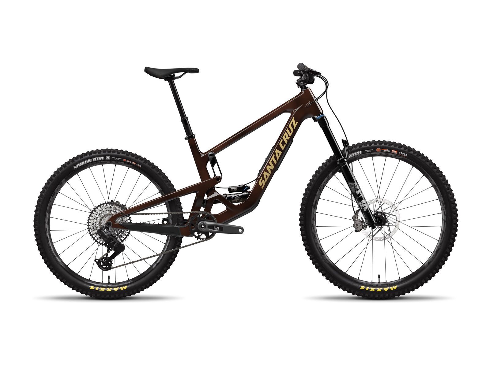 Santa Cruz Bronson 5 C MX GX AXS Root Beer