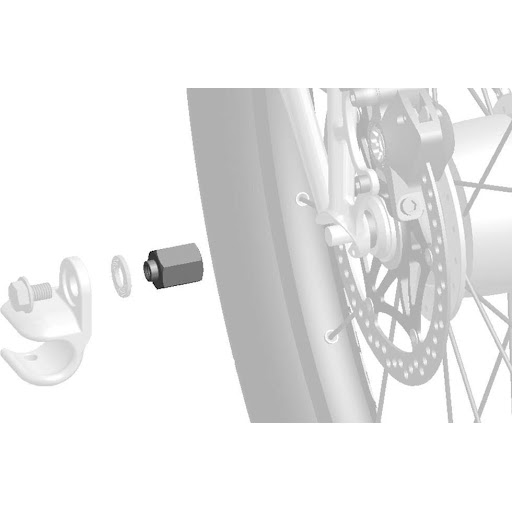Thule Adapter für Nabenschaltung Sram M10x1,0
