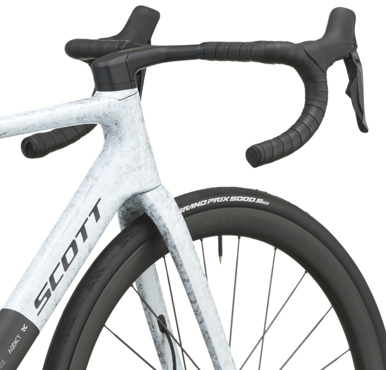 Scott Addict RC Pro Rush White Carbon Black