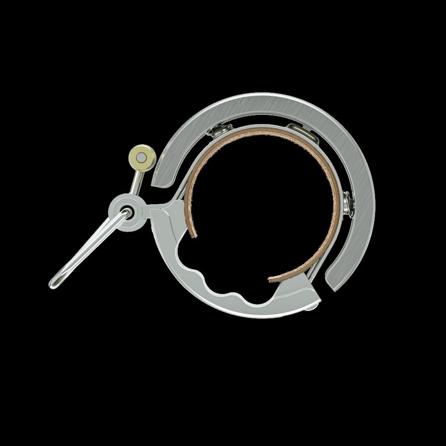 Knog Oi Luxe Fahrradklingel Silver