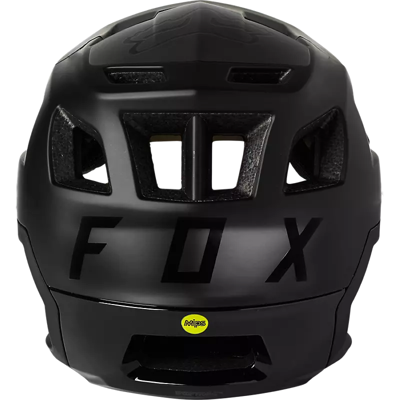 Fox Dropframe Pro Helm Schwarz Matt