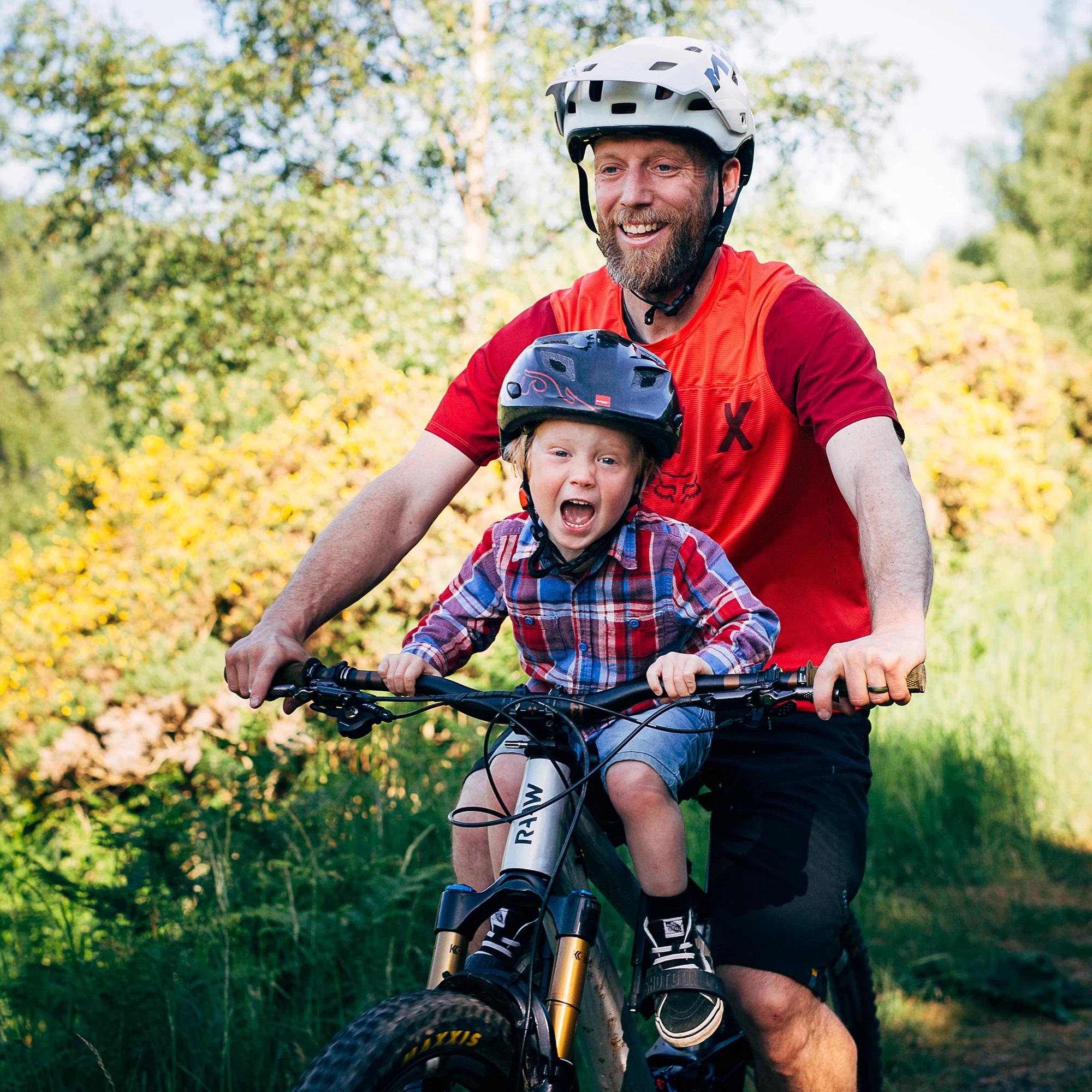 Kids Ride Shotgun Pro MTB Front Kindersitz, black