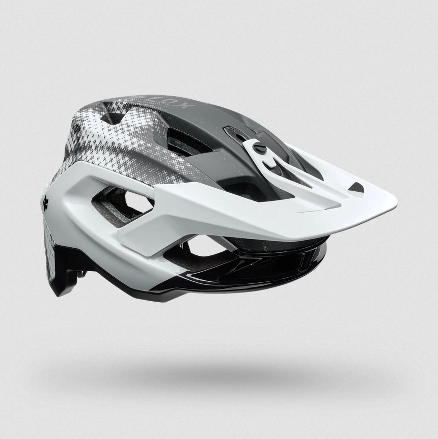Fox Speedframe Pro Sense Helm Weiß