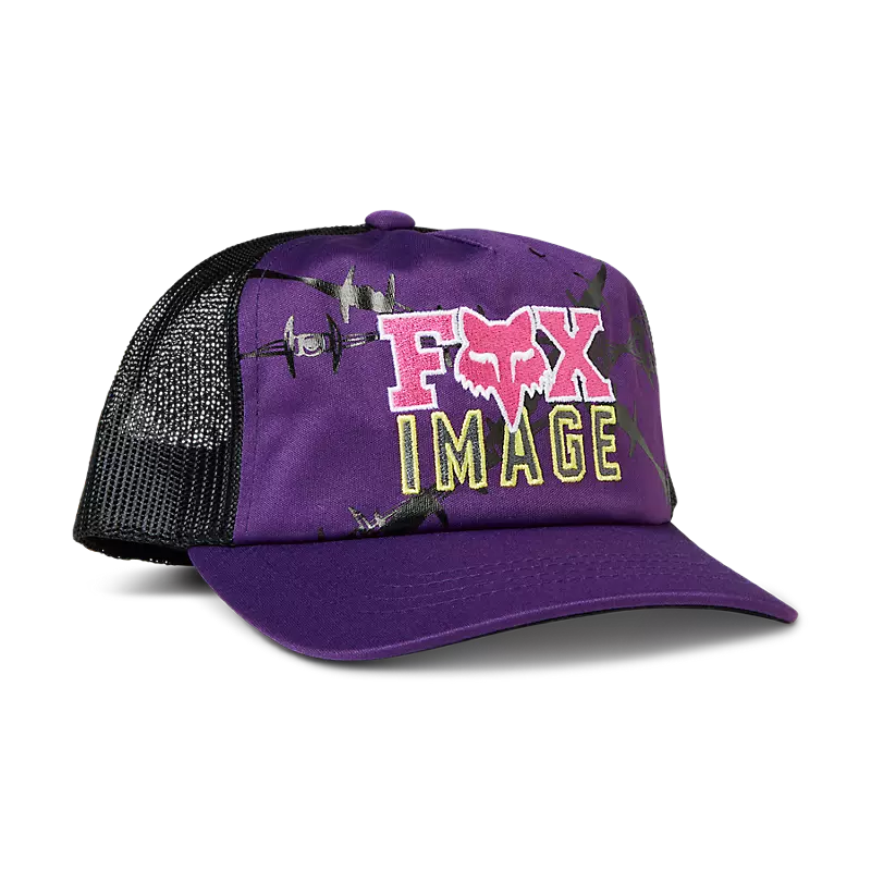 Fox Jugend Snapback-Kappe Barbed Wire Lila