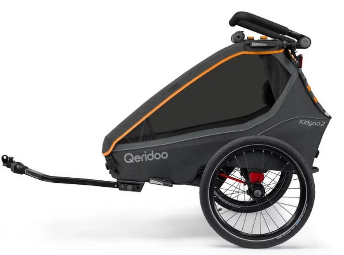 Qeridoo Kidgoo 2 Kinderanhänger Fidlock Edition