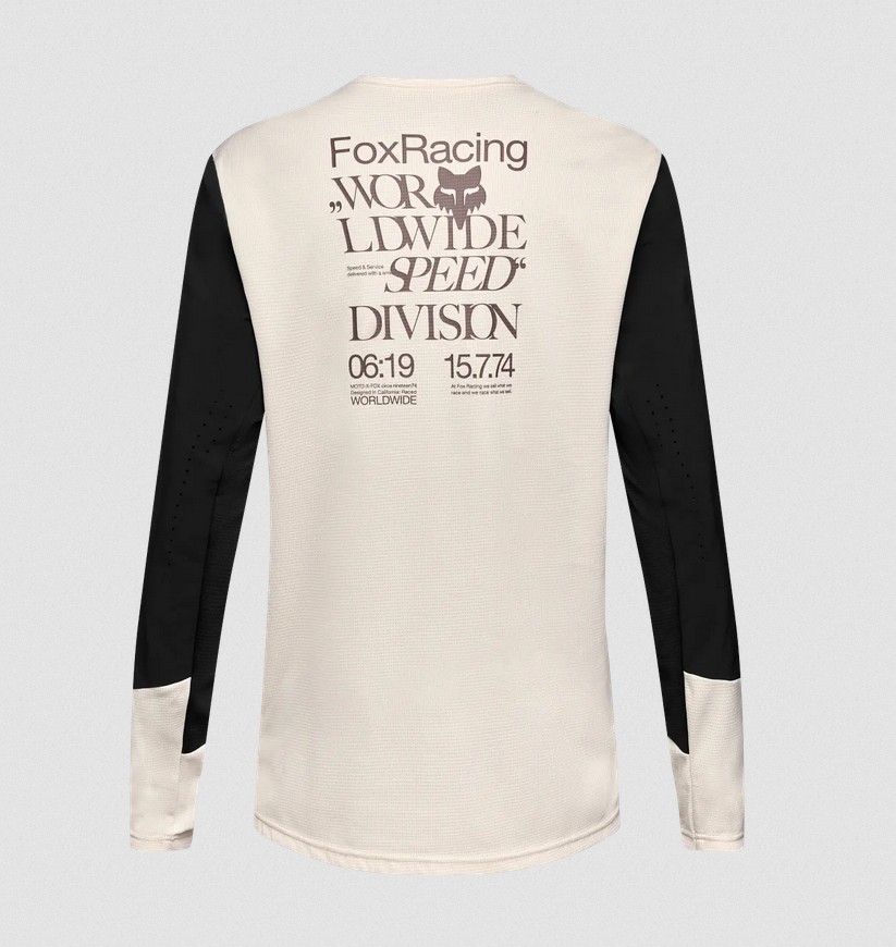 Fox Defend SE Edition Langarmtrikot Kinder Chalk