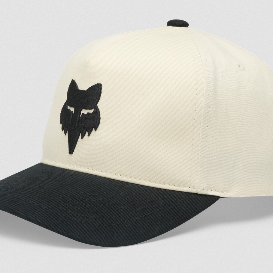 Fox Head Subframe Snapback Hat Pearl White