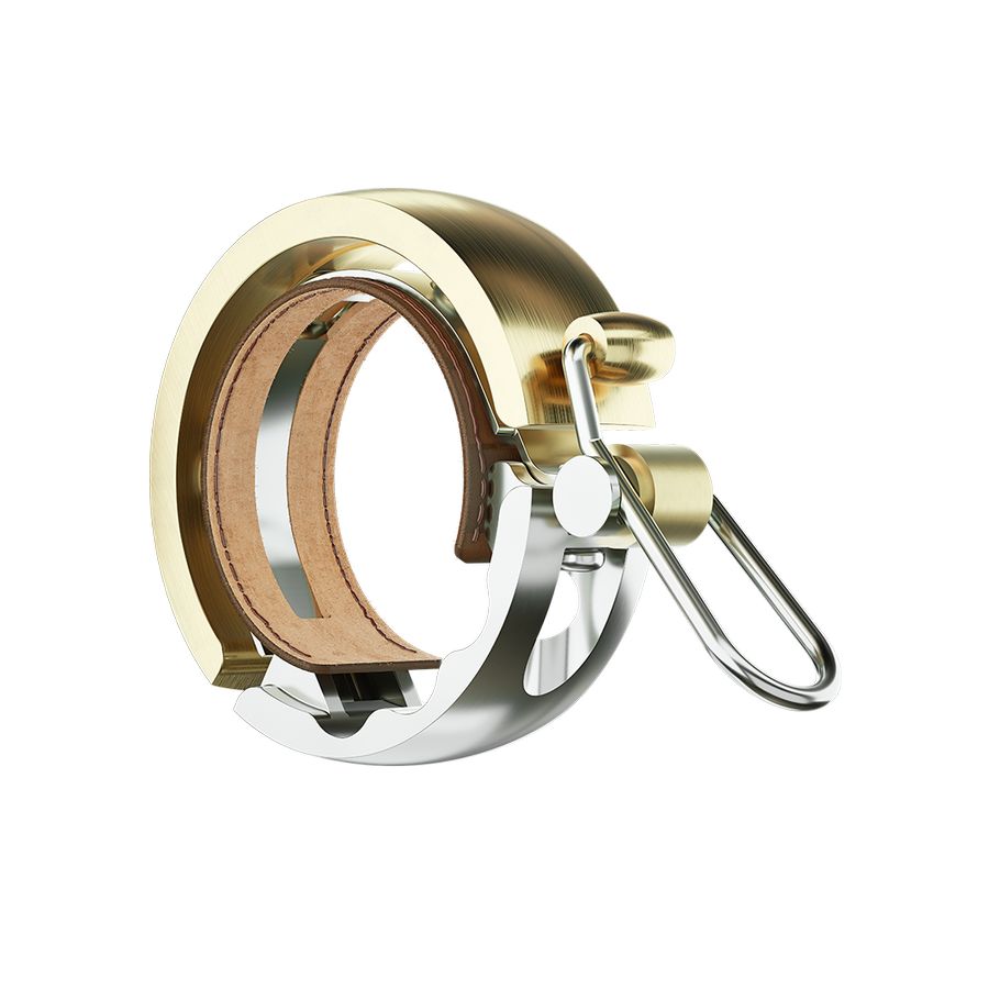 Knog Oi Luxe Fahrradklingel Brass
