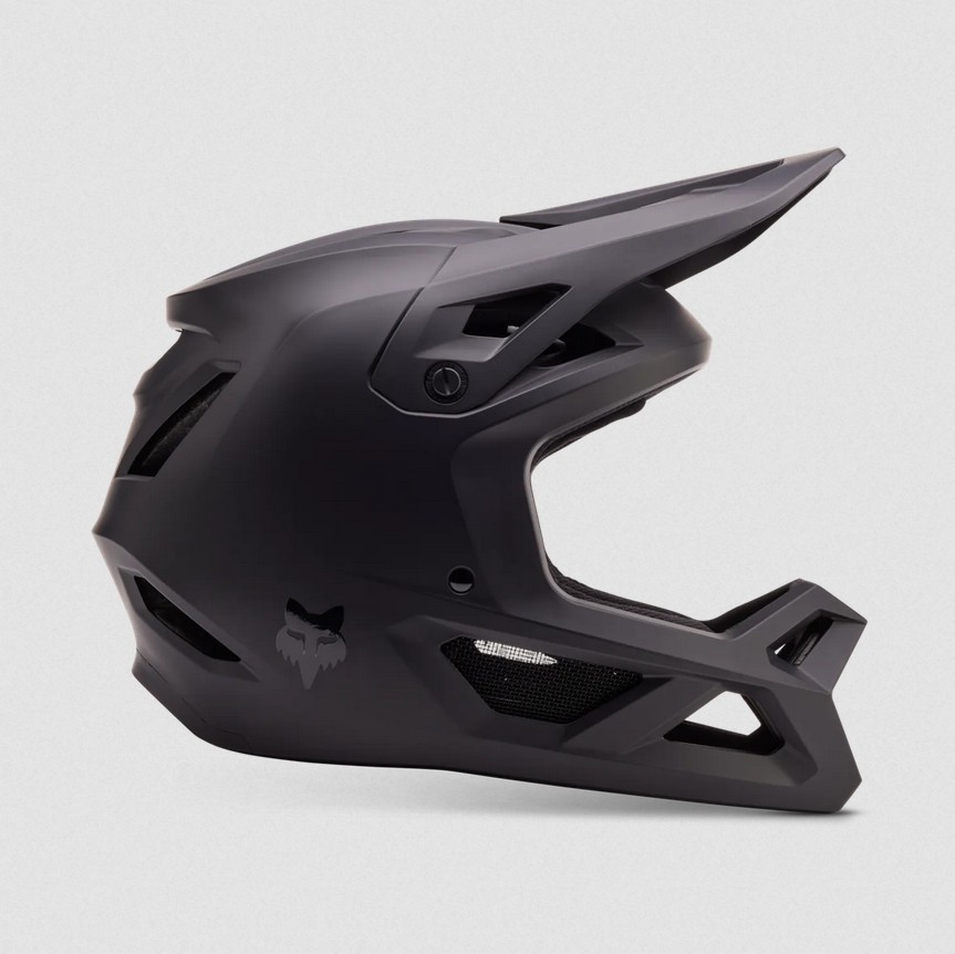 Fox Rampage Helm Mattes Schwarz
