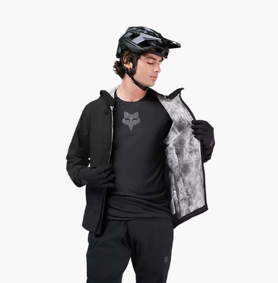Fox Ranger 2,5 Lagen Regenjacke Schwarz