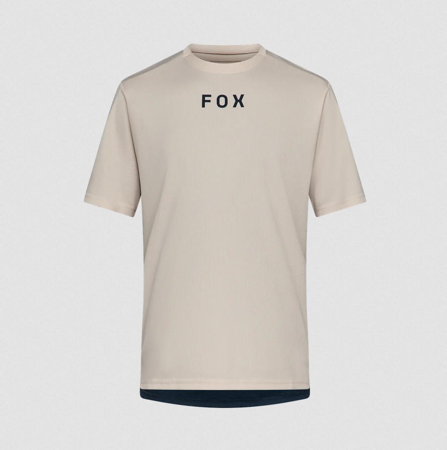 Fox Ranger Wordmark Trikot Kreideweiß