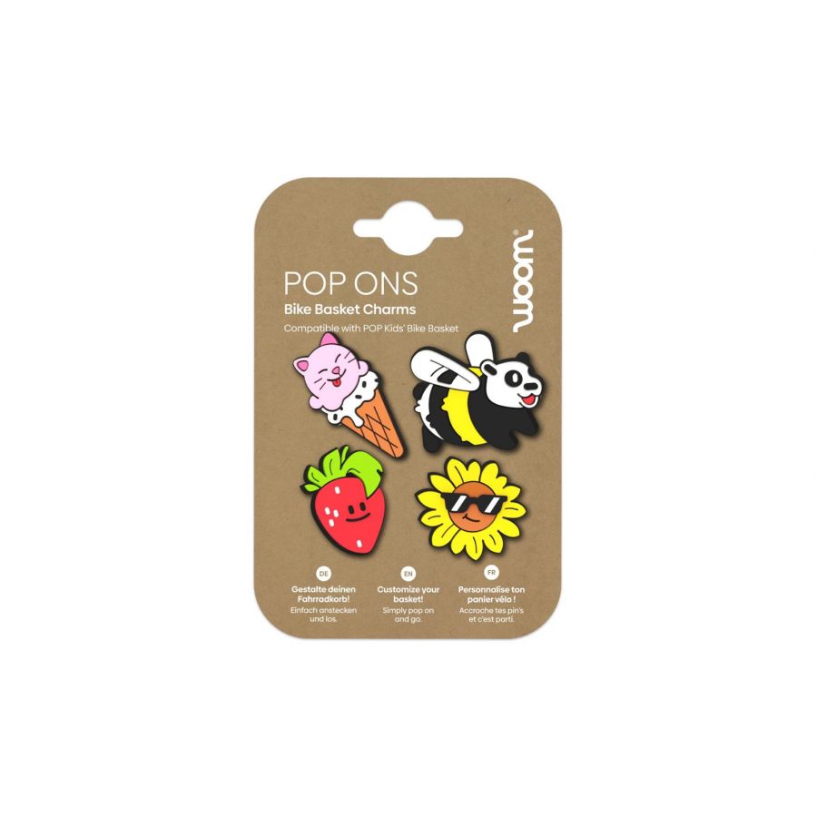 Woom POP ONS Fahrradkorb-Anstecker Summer Vibes