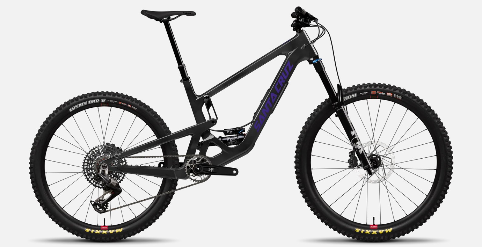 Santa Cruz Bronson 5 C MX 90 Gloss Carbon