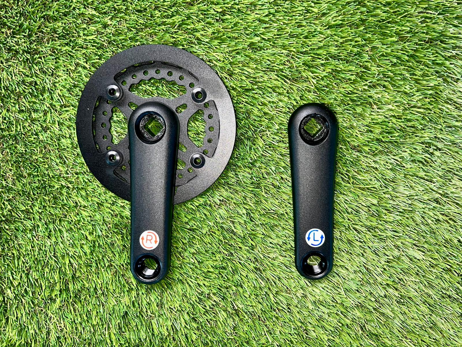 woom OFF/AIR Kurbel-Set 4 / 5 / 6 Black