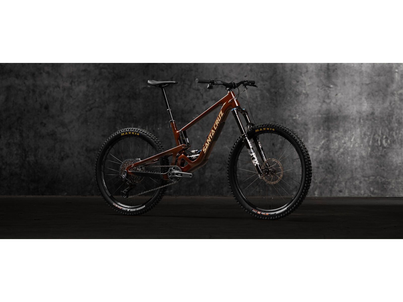Santa Cruz Bronson 5 C MX GX AXS Root Beer