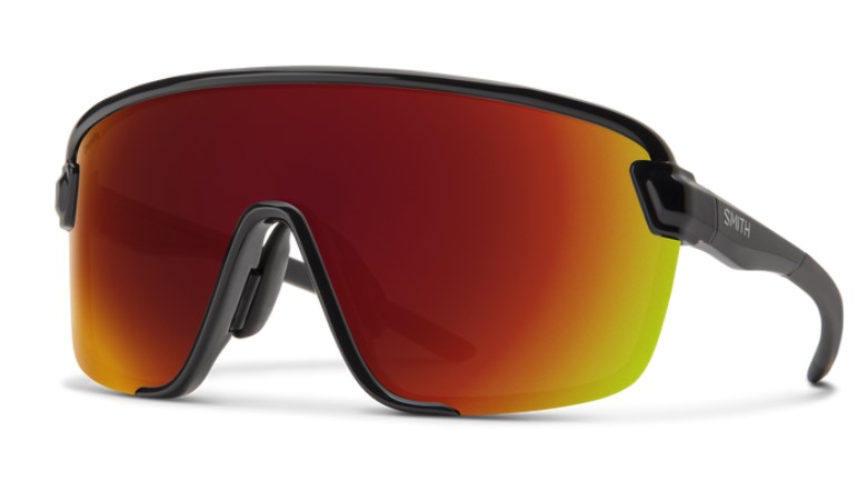 Smith Bobcat Black ChromaPop Red Mirror