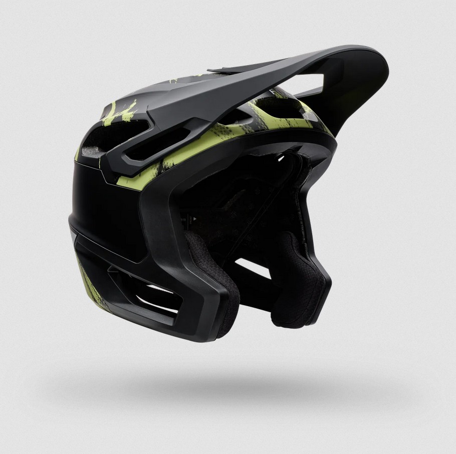 Fox Dropframe Pro Flow Helm Schwarz