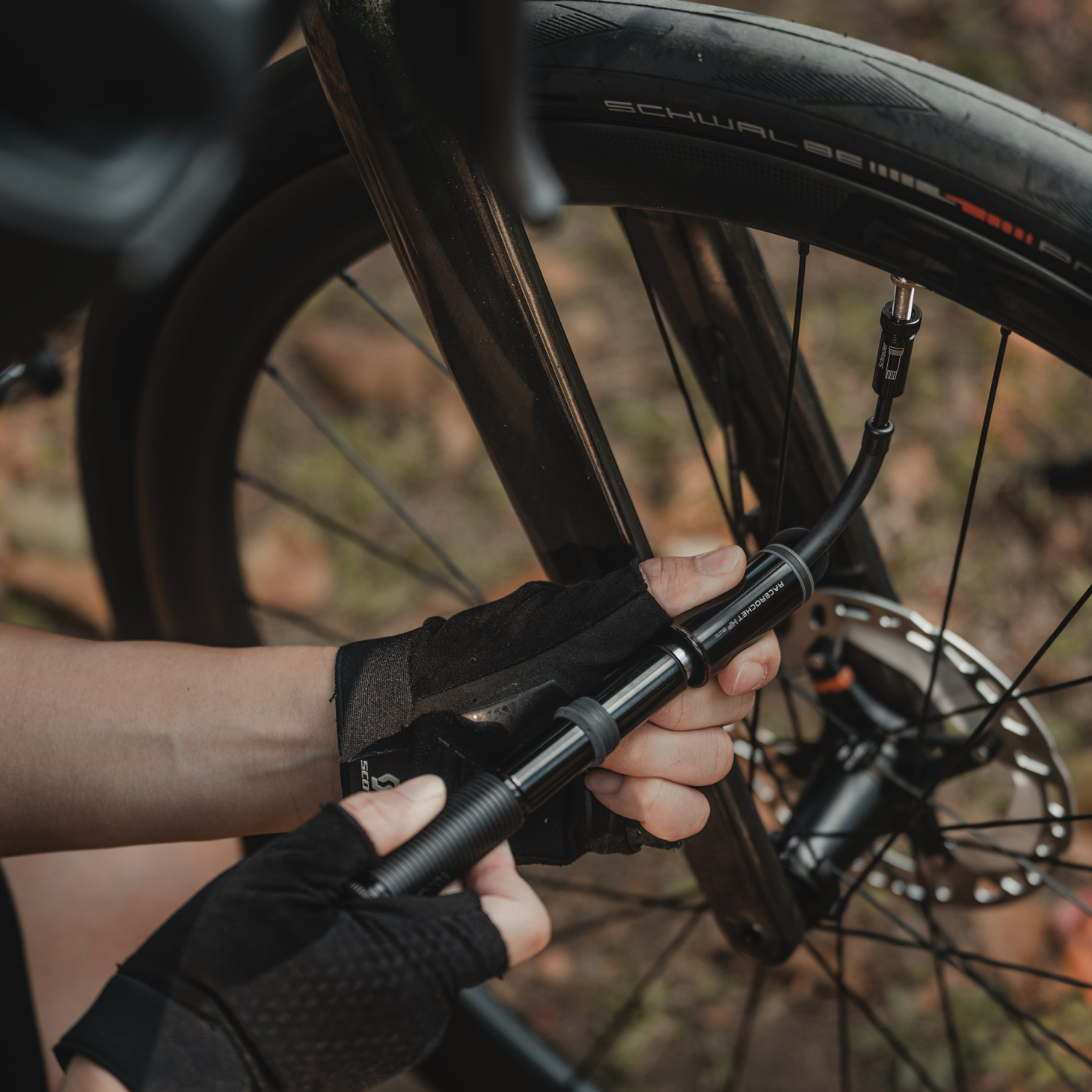 Topeak RaceRocket HP Mini Fahrradpumpe