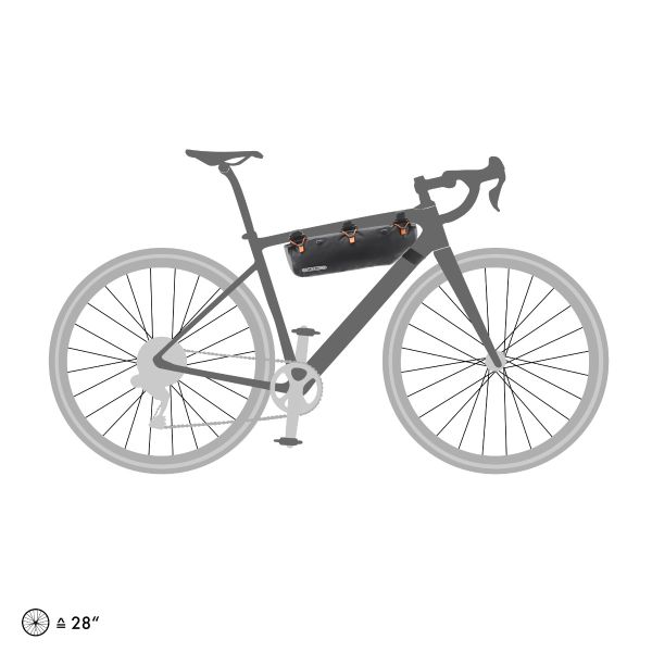 ORTLIEB Frame-Pack RC Toptube 3L matt black ORTLIEB Frame-Pack RC Toptube 3L matt black