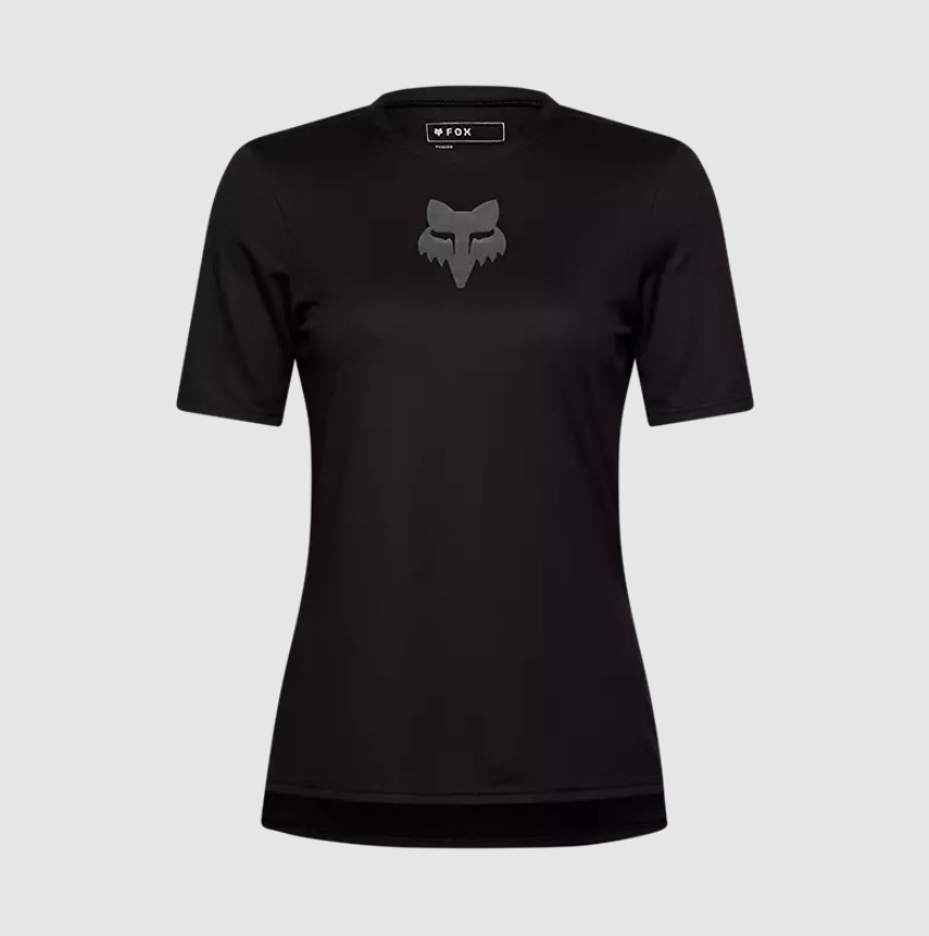 Fox Damen Ranger Fox Head Trikot Schwarz