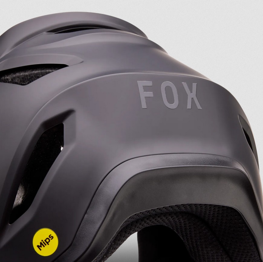 Fox Rampage Helm Mattes Schwarz