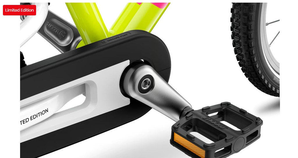 Woom GO 2 neon lime Limited Edition