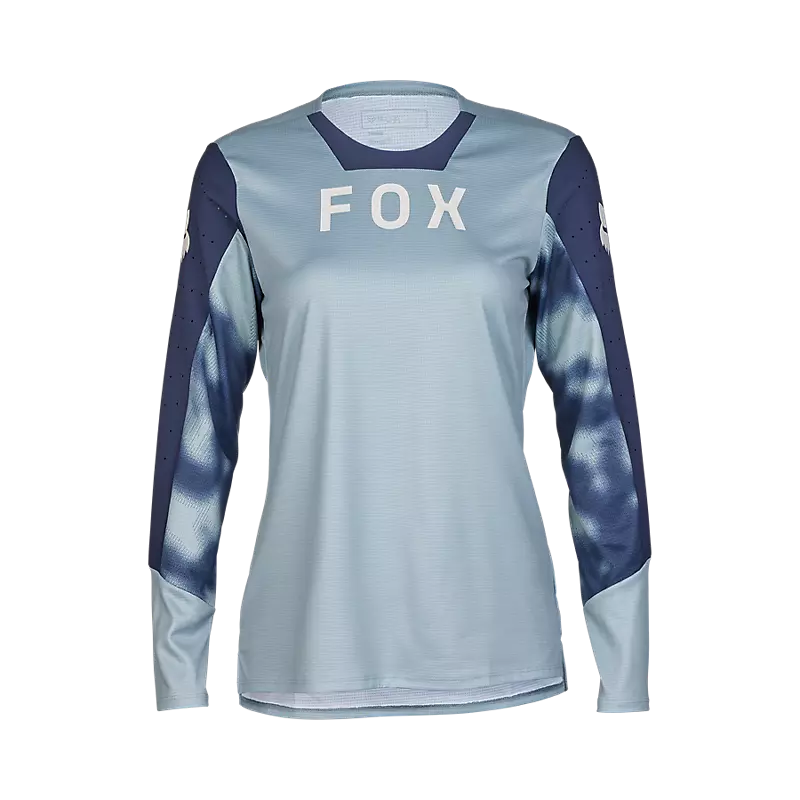Fox Langarm Jersey Defend Taunt Damen Gunmetal